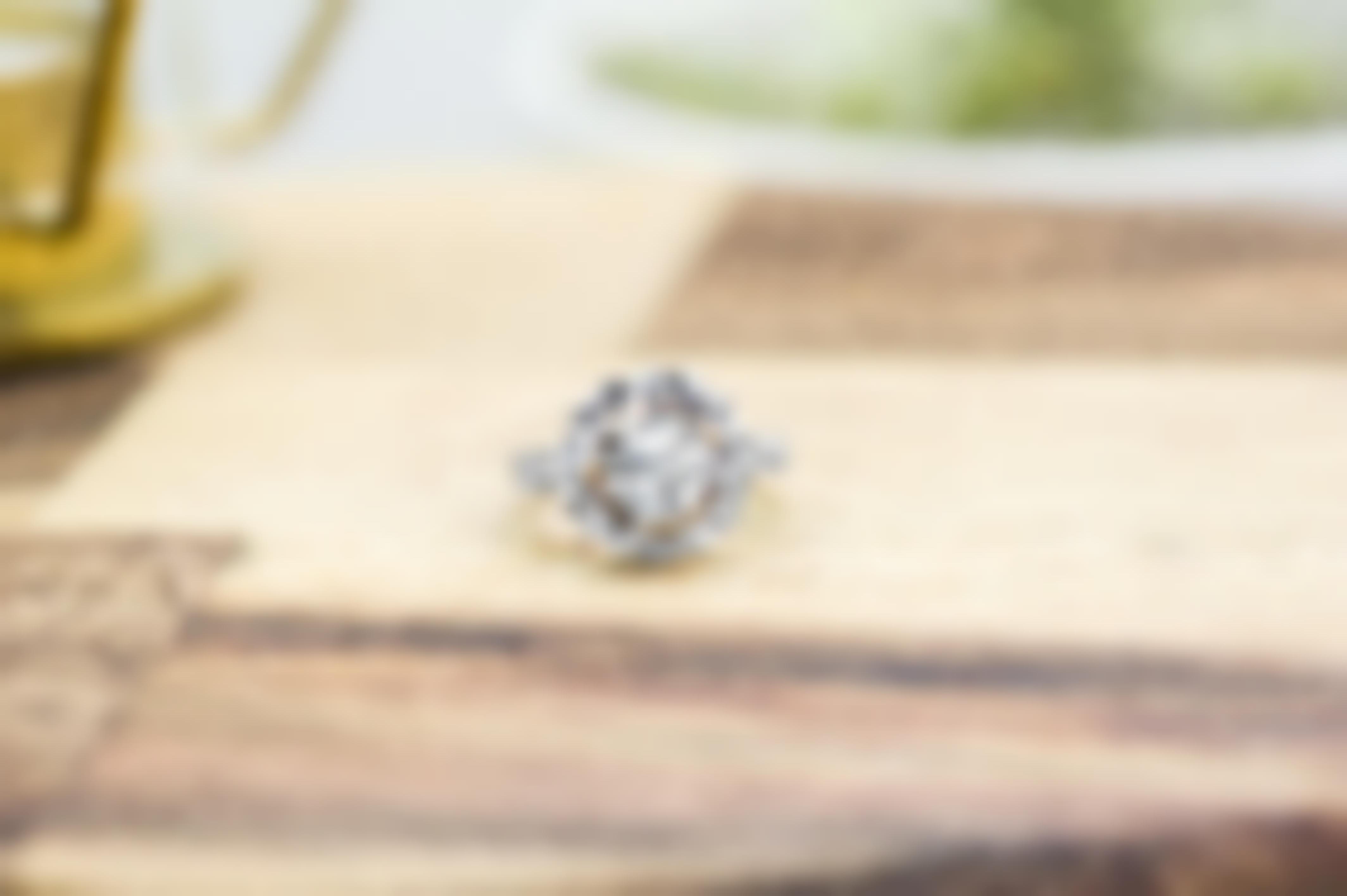 White gold diamond engagement ring with diamond halo.