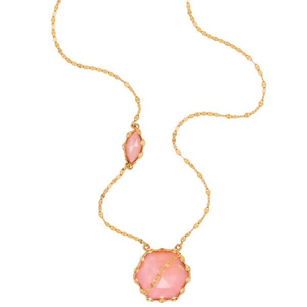 Lana Opal Blush Necklace - Opal Fine Jewelry