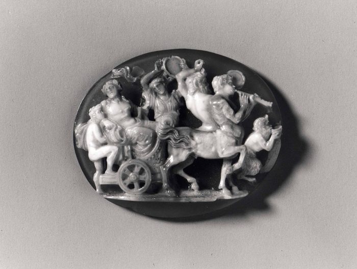 Antique cameo brooch.