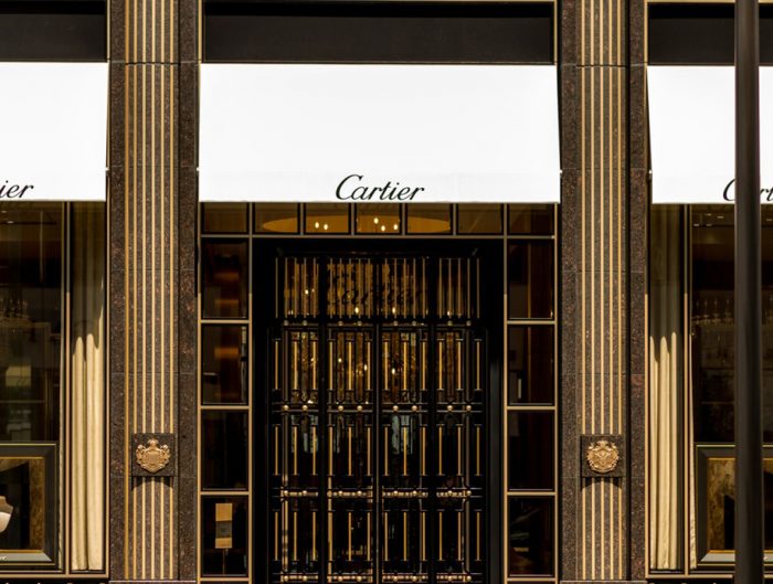 Cartier storefront.