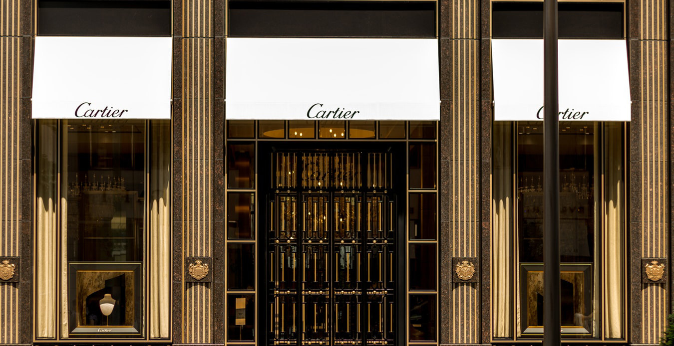 Cartier storefront.