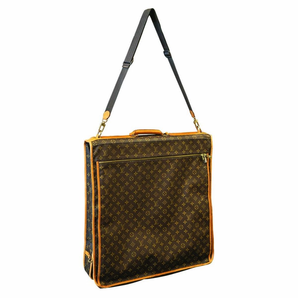 LOUIS VUITTON Monogram 17 Carryall Square Travel Duffle Mens Bag Duffle  Gym LV