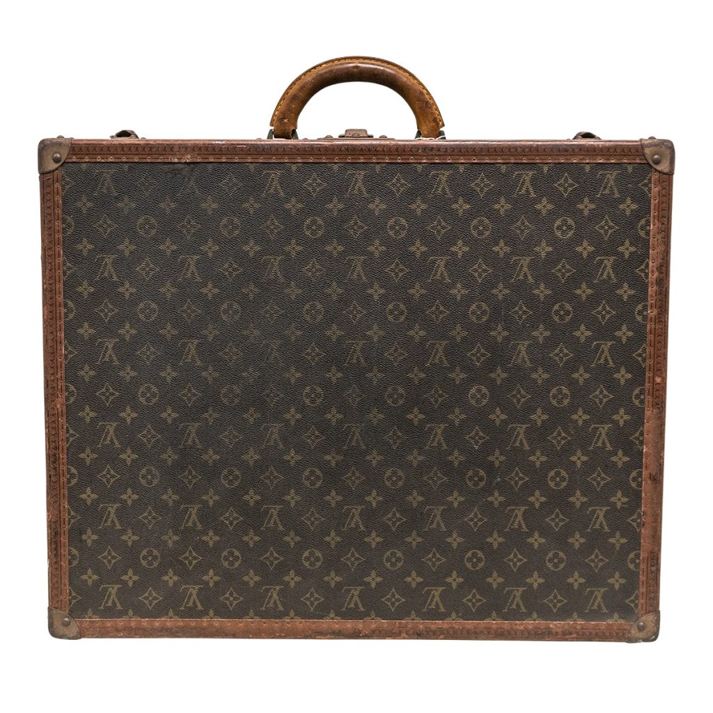 the louis vuitton monogram sneaker trunk is perfect for the ultra-organized