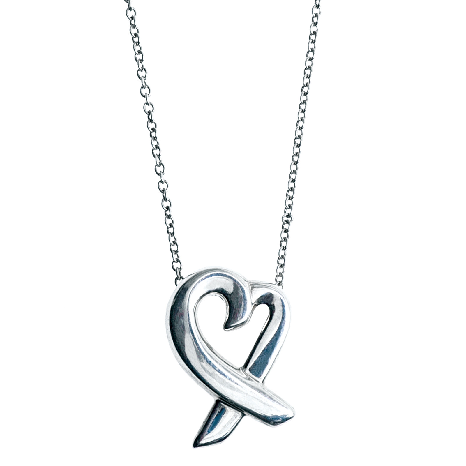 tiffany paloma picasso heart necklace