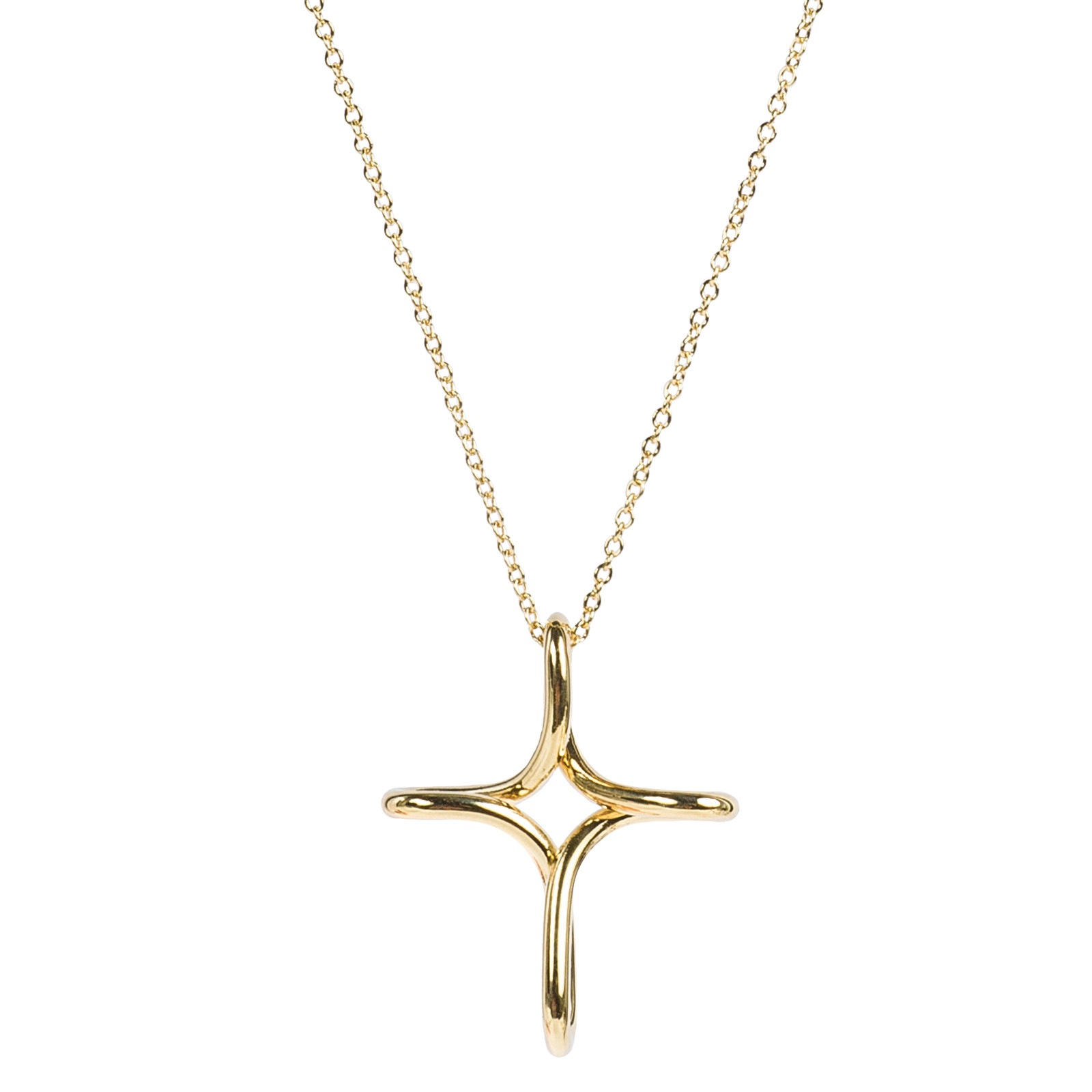 elsa peretti infinity cross pendant