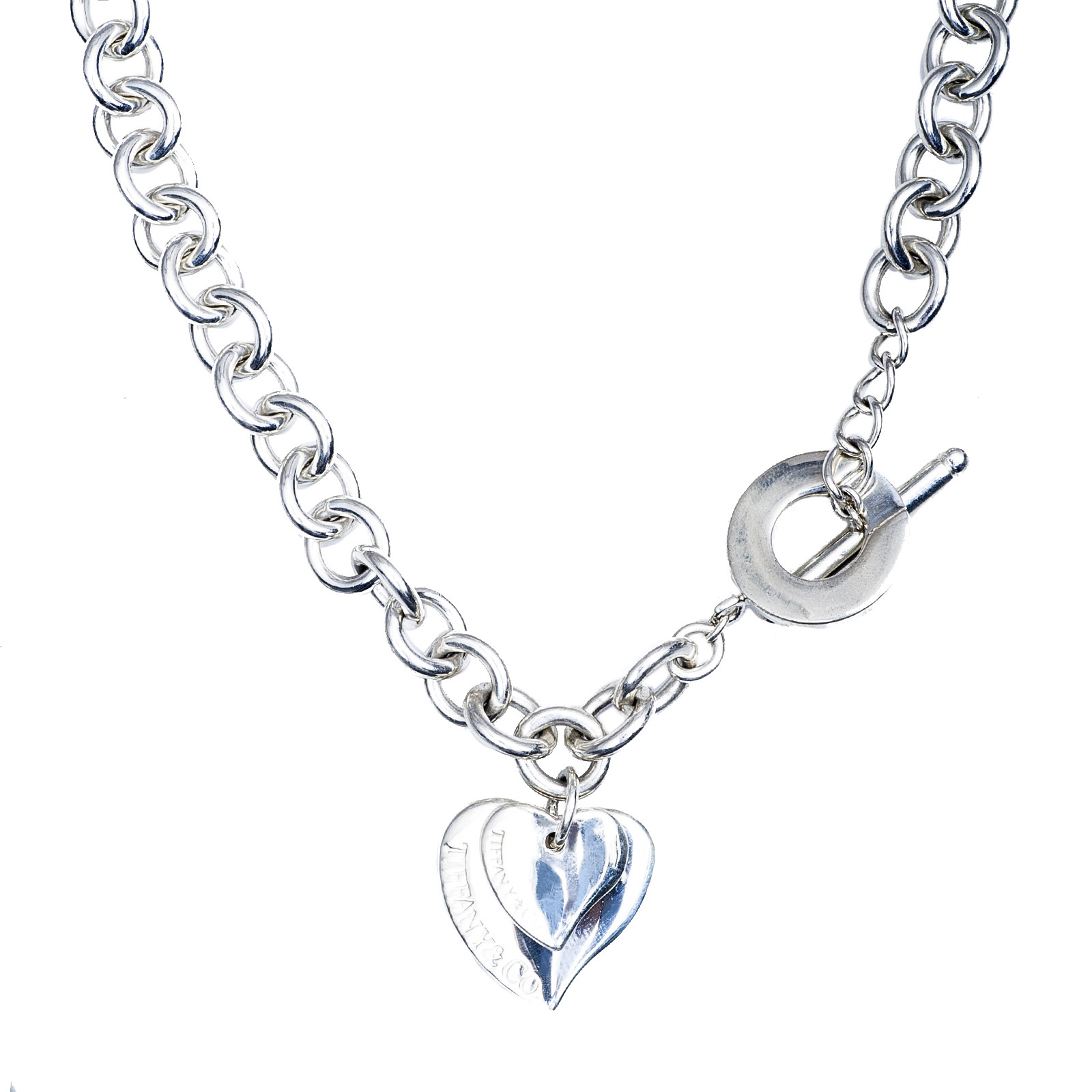 heart tag tiffany necklace