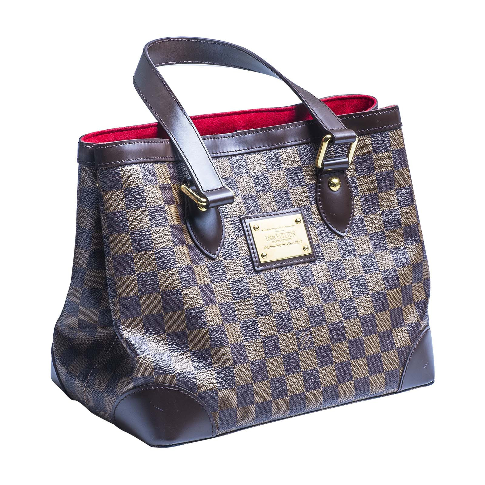 LOUIS VUITTON Damier Ebene Hampstead PM Shoulder Bag-US