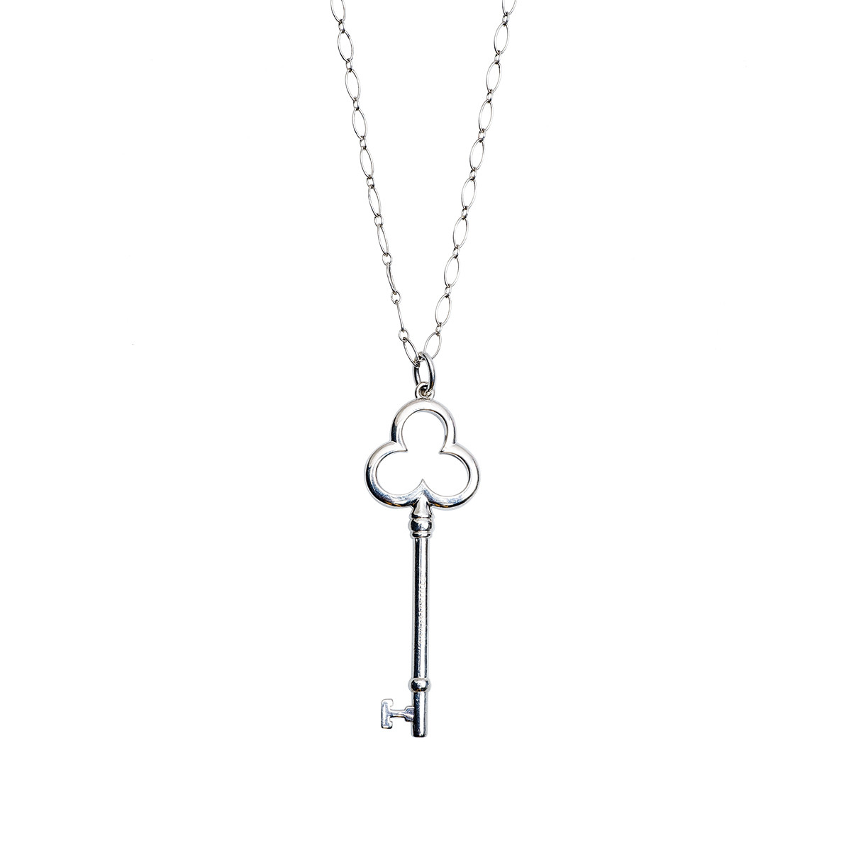 Tiffany & Co. Large Key Necklace in Sterling Silver