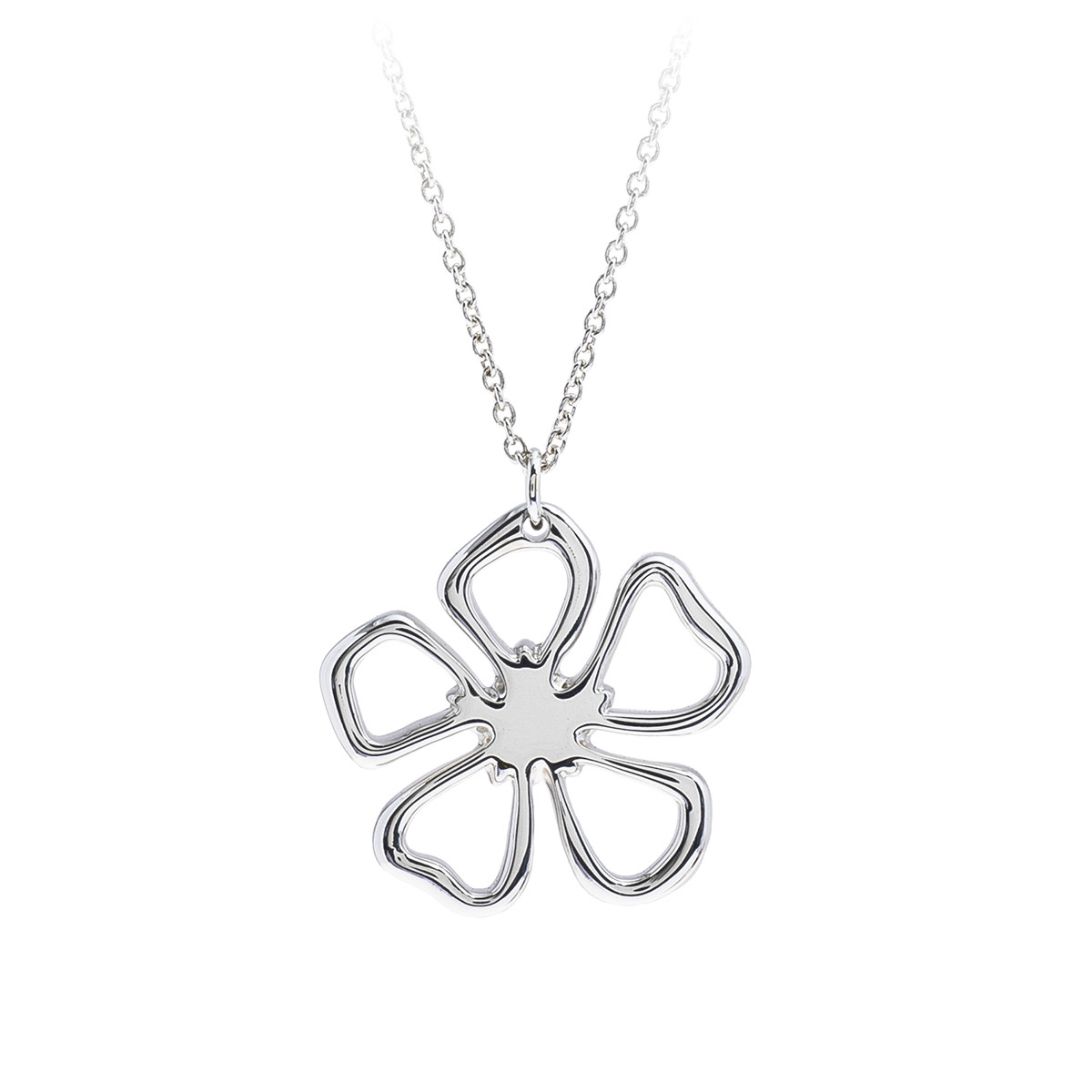 tiffany and co flower necklace