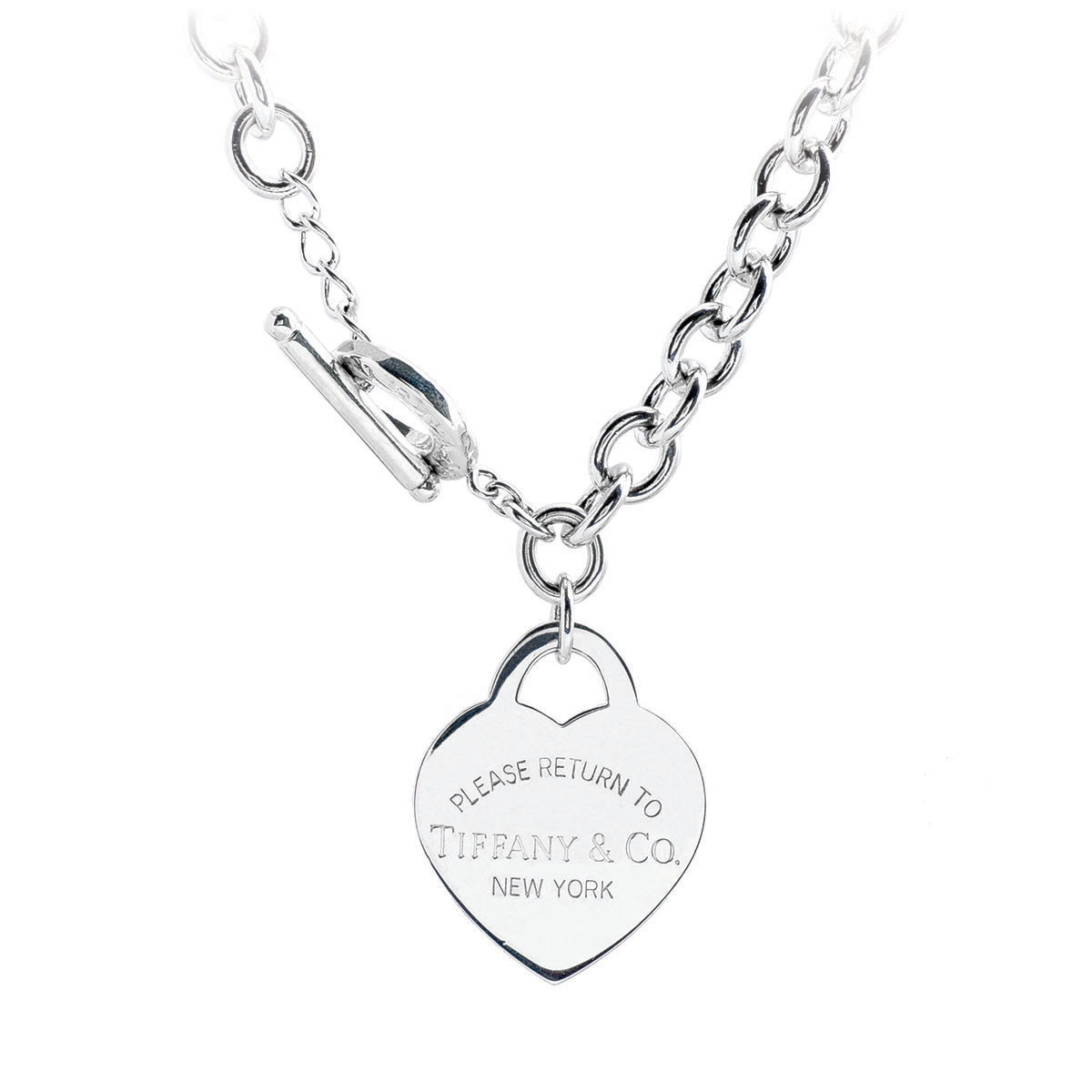 return to tiffany heart tag toggle necklace