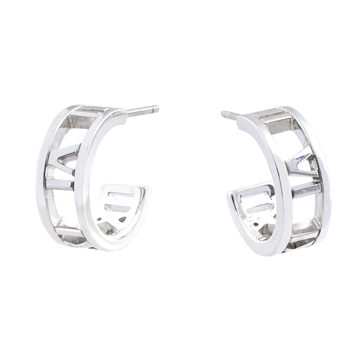 tiffany atlas hoop earrings