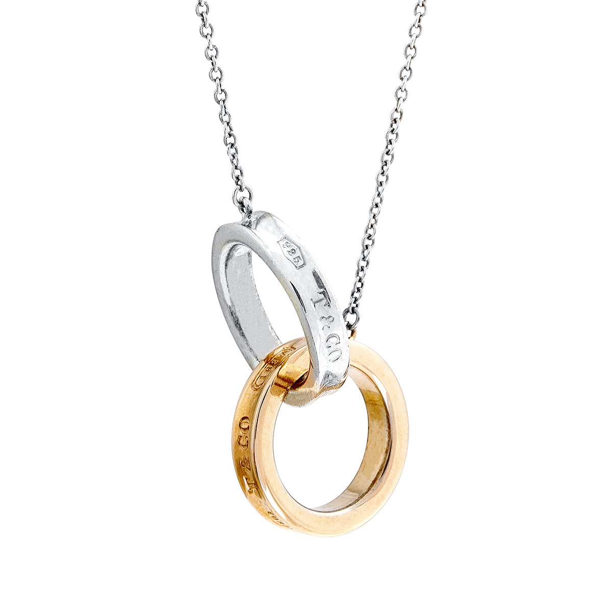 tiffany & co interlocking circles necklace