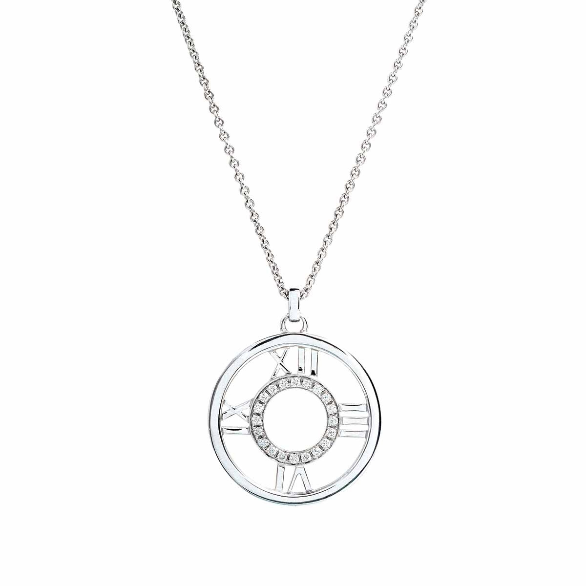 Tiffany & Co. Atlas Pendant Necklace