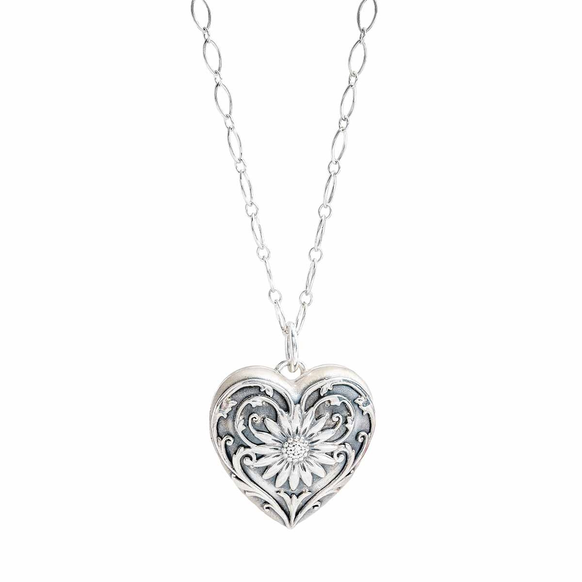 Vintage Tiffany & Co. Zigfield Daisy Locket Necklace - Shop Jewelry ...