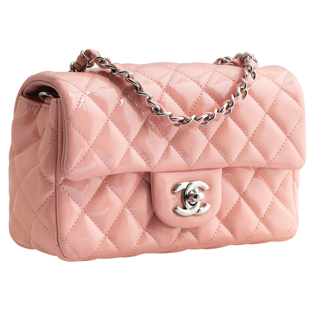 pink chanel box bag