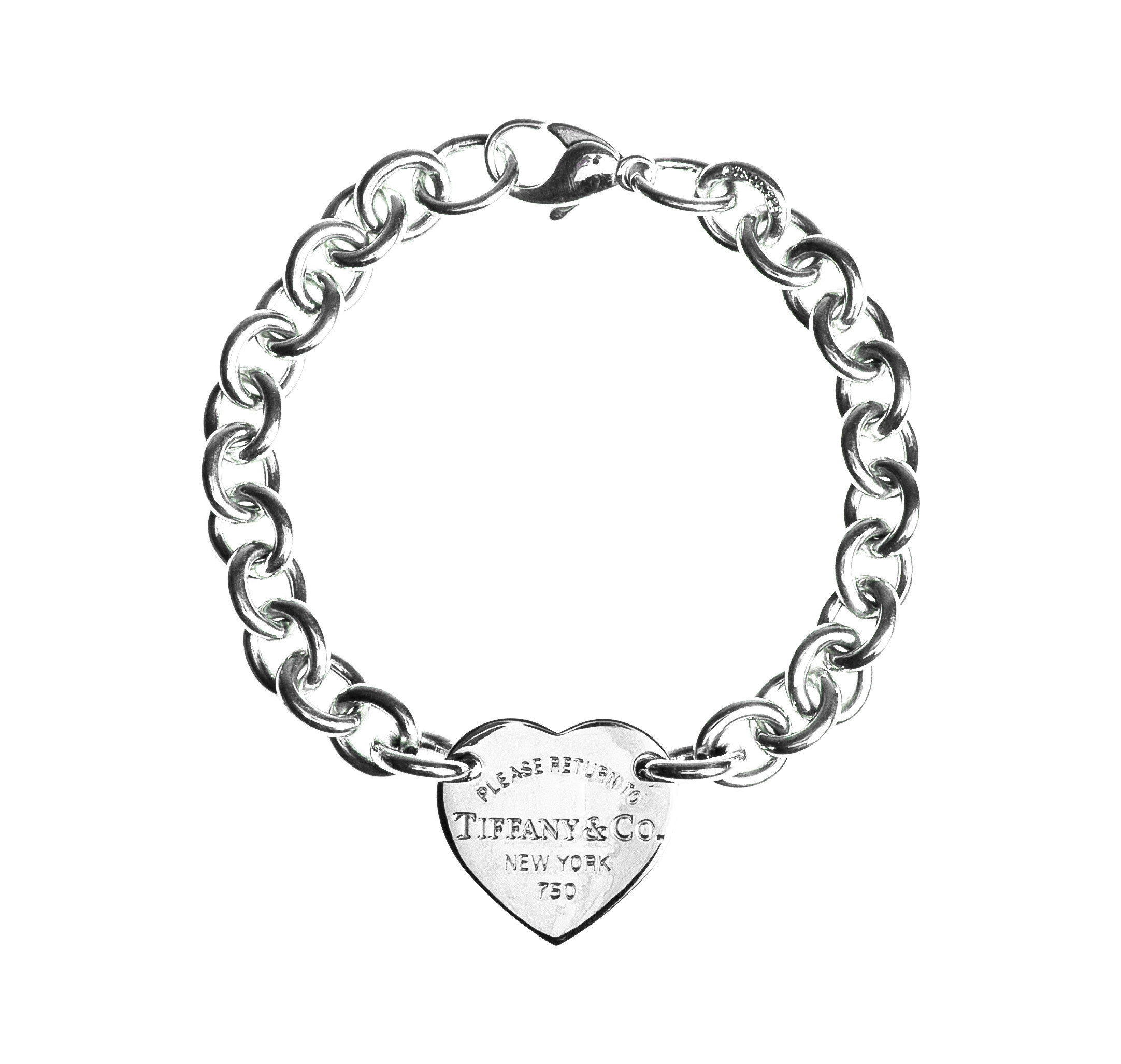 vintage tiffany heart bracelet