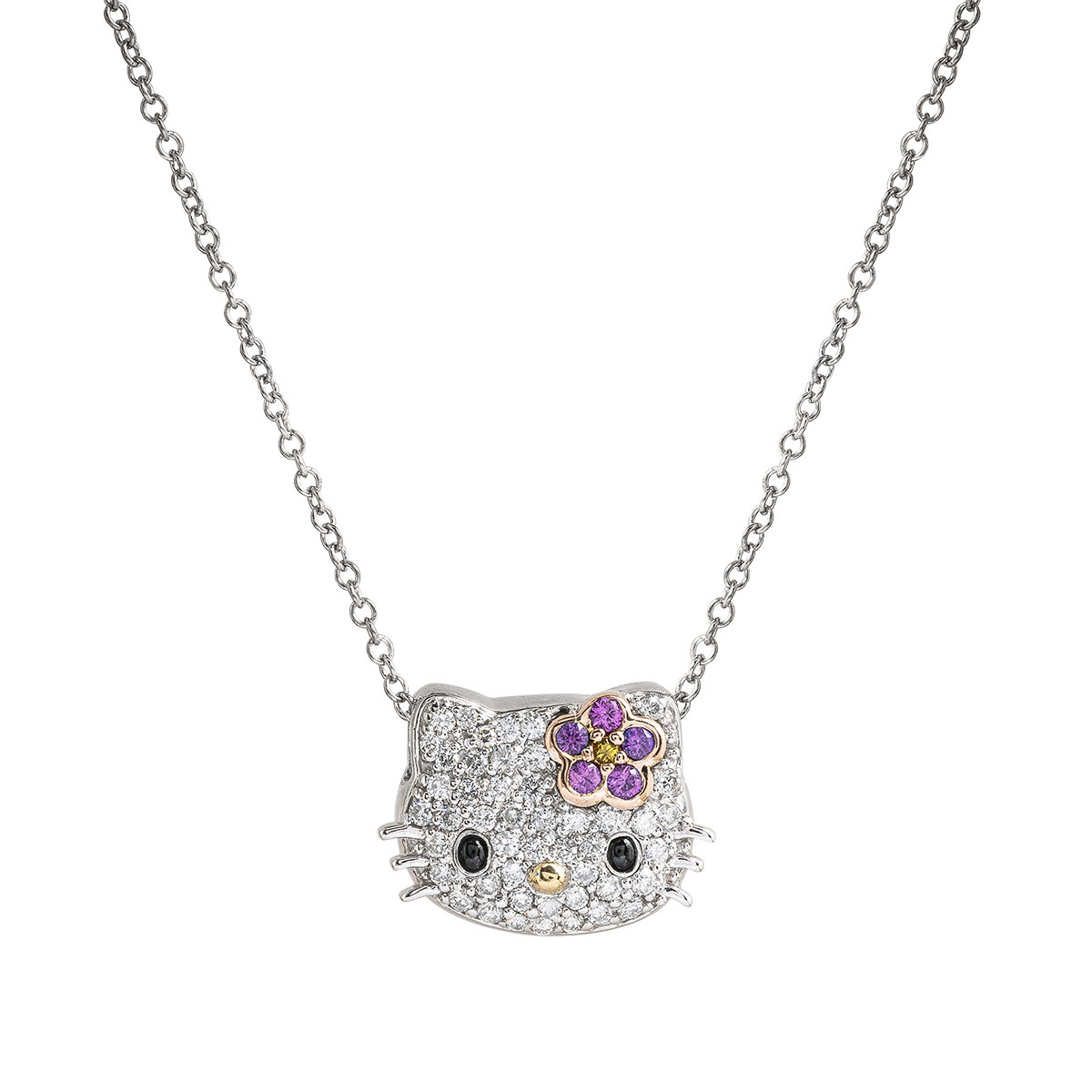 Kimora Lee Simmons Hello Kitty sterling necklace best choice.