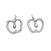 tiffany apple earrings