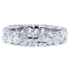 New 4.48 CTW Lab-Grown Diamond Eternity Band