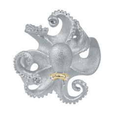 New Denny Wong 0.01 CTW Diamond Octopus Ring