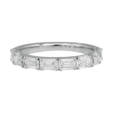 New 1.53 CTW Lab-Grown Emerald Cut Diamond Band 