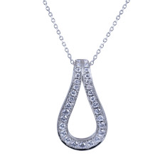 Vintage Di Modolo 0.60 CTW Diamond Fiamma Pendant