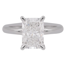 New 3.01 CT Lab-Grown Diamond Solitaire Engagement Ring