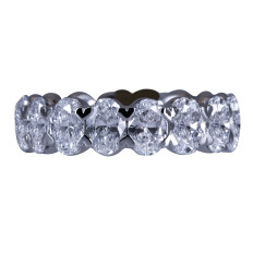 New 4.96 CTW Lab-Grown Diamond Eternity Band