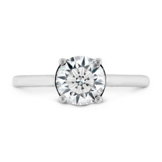 New Hearts on Fire® 0.767 CTW Diamond Engagement Ring