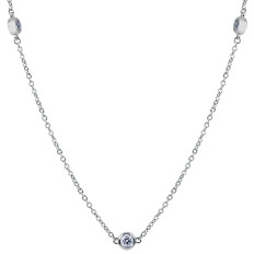 New 32" Hearts On Fire 1.06 CTW Diamonds by the Yard Necklace