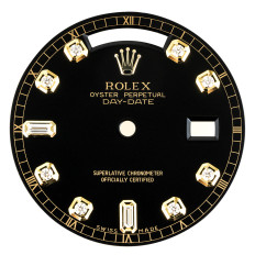 Custom Diamond Dial for 36MM Rolex President Watch