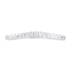 New Venetti 0.26 CTW Diamond Curved Anniversary Band