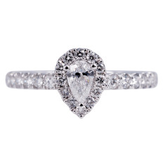 New 0.83 CTW Diamond Engagement Ring