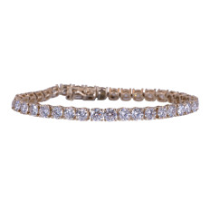 New 12.00 CTW Lab-Grown Diamond Tennis Bracelet