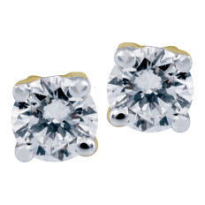 Vintage 0.20 CTW Diamond Stud Earrings