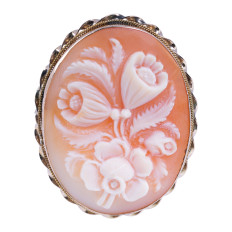 Vintage Cameo Pendant & Brooch