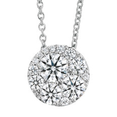 New Hearts On Fire 1.53 CTW Diamond Tessa Circle Necklace