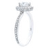 New Venetti 0.47 CTW Diamond Halo Engagement Ring 