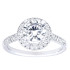 New 0.39 CTW Diamond Halo Engagement Ring