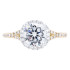 New Venetti 0.31 CTW Diamond Halo Engagement Ring 