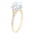 New Venetti 0.31 CTW Diamond Halo Engagement Ring 