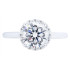 New Venetti 0.18 CTW Diamond Halo Engagement Ring 