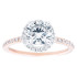 New Venetti 0.27 CTW Diamond Halo Engagement Ring 