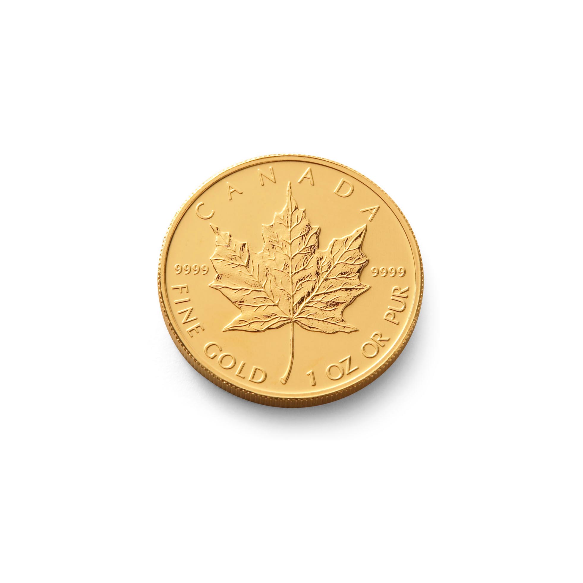 Canadian gold coin.