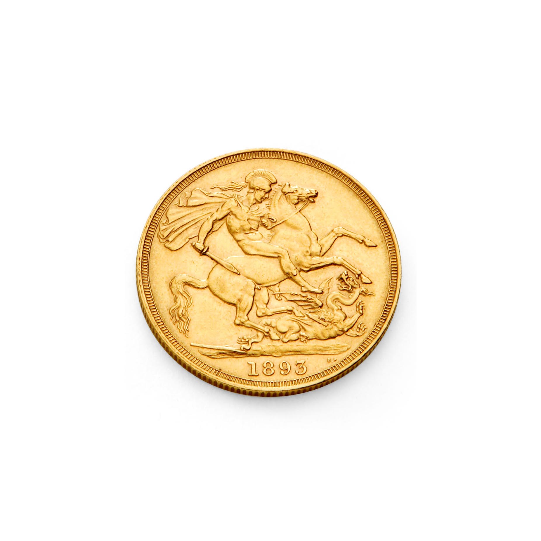 Great Britian gold coin.