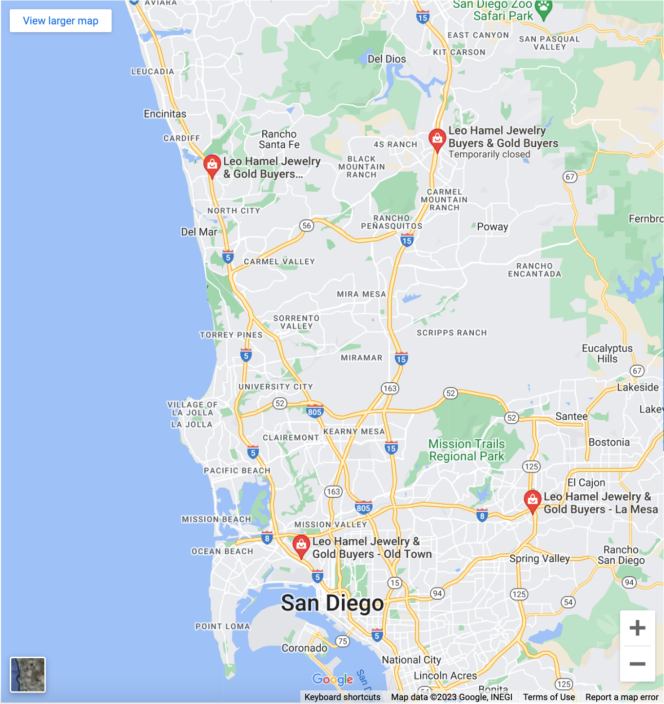 Leo Hamel Locations On Google Map, This Link will Open In New Window Tab