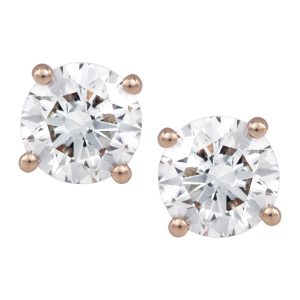 New 1.50 CTW Lab-Grown Diamond Stud Earrings