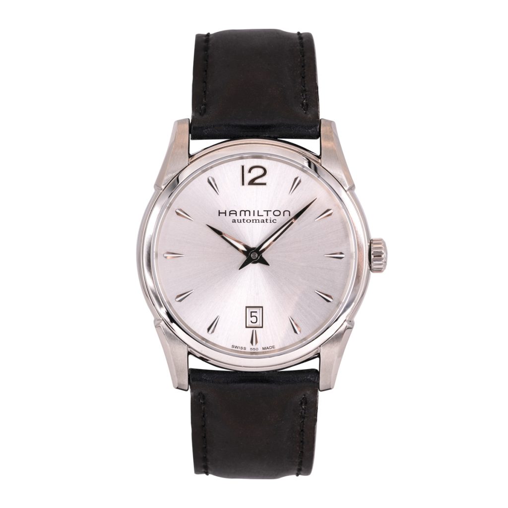 Pre-Owned Men's Hamilton Jazzmaster Slim Watch Leo Hamel Fine