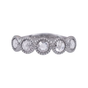 New Venetti 0.71 CTW Rose Cut Diamond Band
