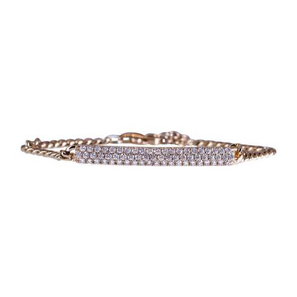 New Venetti 0.76 CTW Diamond Curb Link Bracelet
